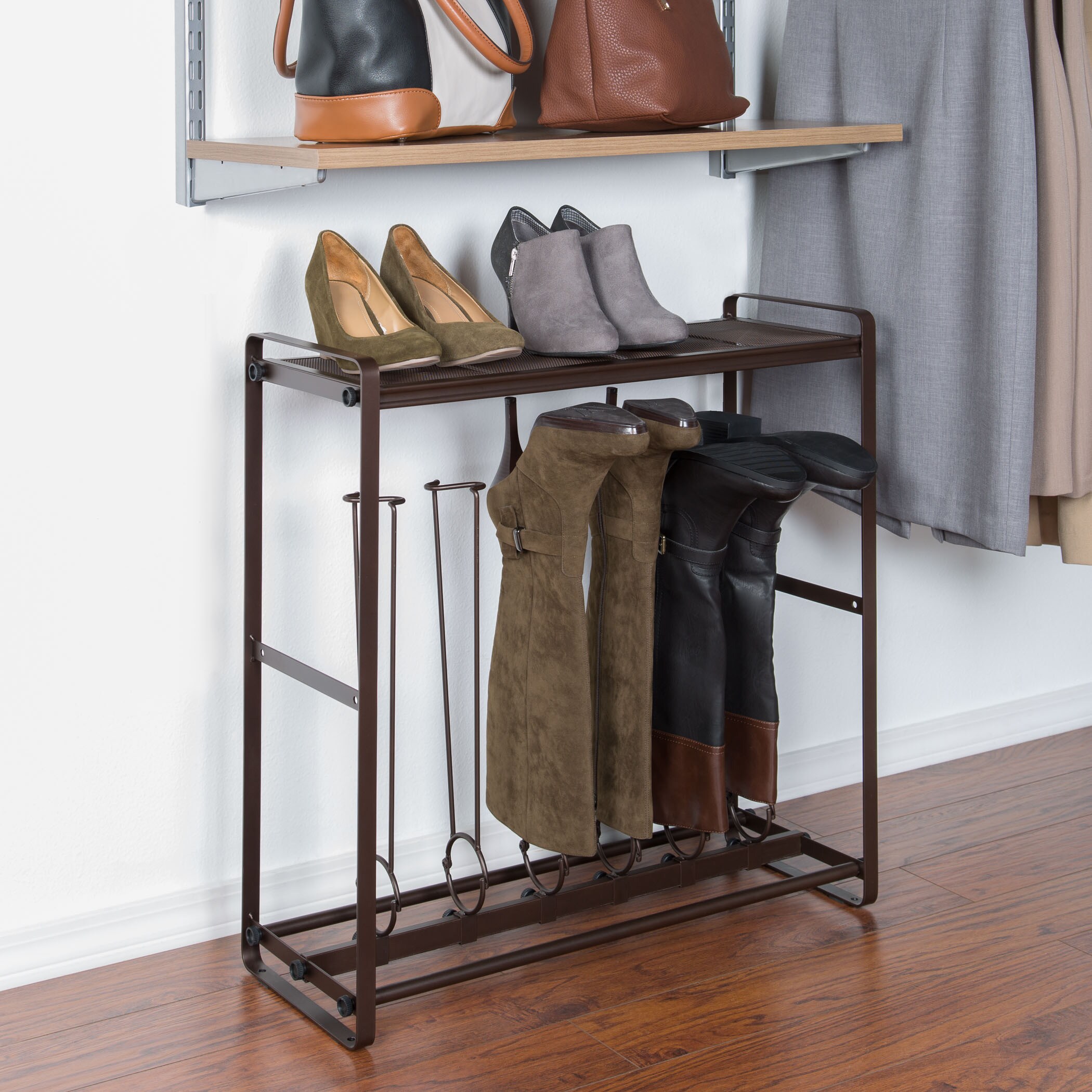 boot rack organizer