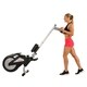 Sunny Health & Fitness SF-RW5623 Air Rowing Machine Rower - Black - Thumbnail 5