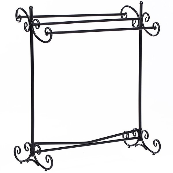 Ikee Design Metal Wire Simple Scrollwork Towel Rack