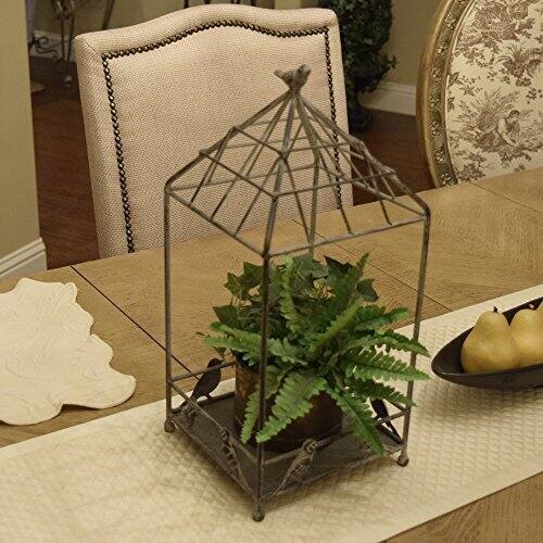 Vintage Metal Wire Plant Stand - 8' x 10'