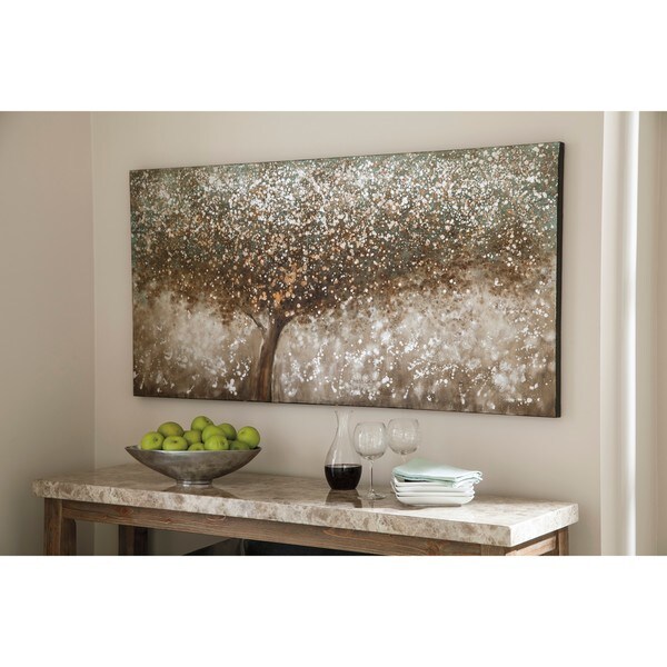 Signature Design by Ashley O'keria Multi Wall Art - Green/Brown/White - N/A