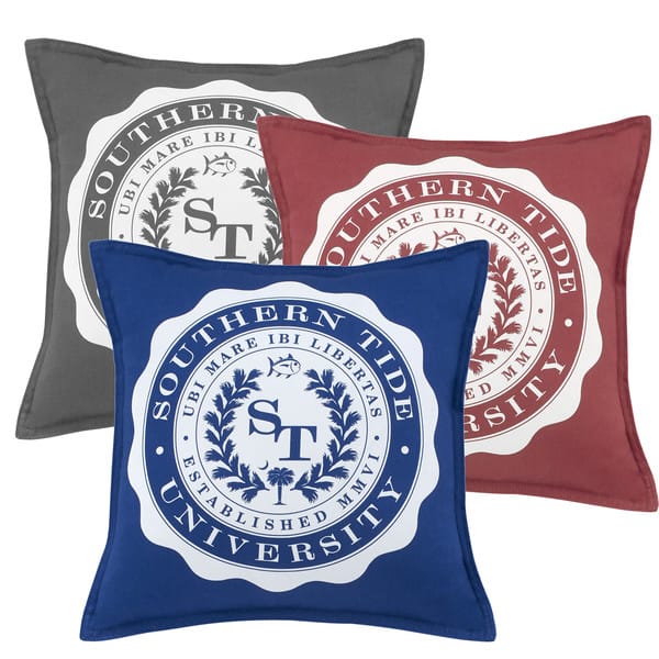 Southern Tide Skipjack Chino University Decorative Throw Pillow On Sale Overstock 13433553