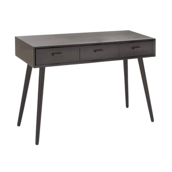 Benzara Black Wood 42 Inch Wide X 29 High Console Table Benzara Black Wood 42 Inch Wide X