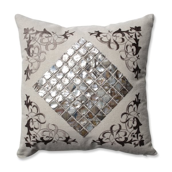 Pillow Perfect Mother Of Pearl Sand Throw Free Pillow Perfect Mother Of Pearl Sand Throw