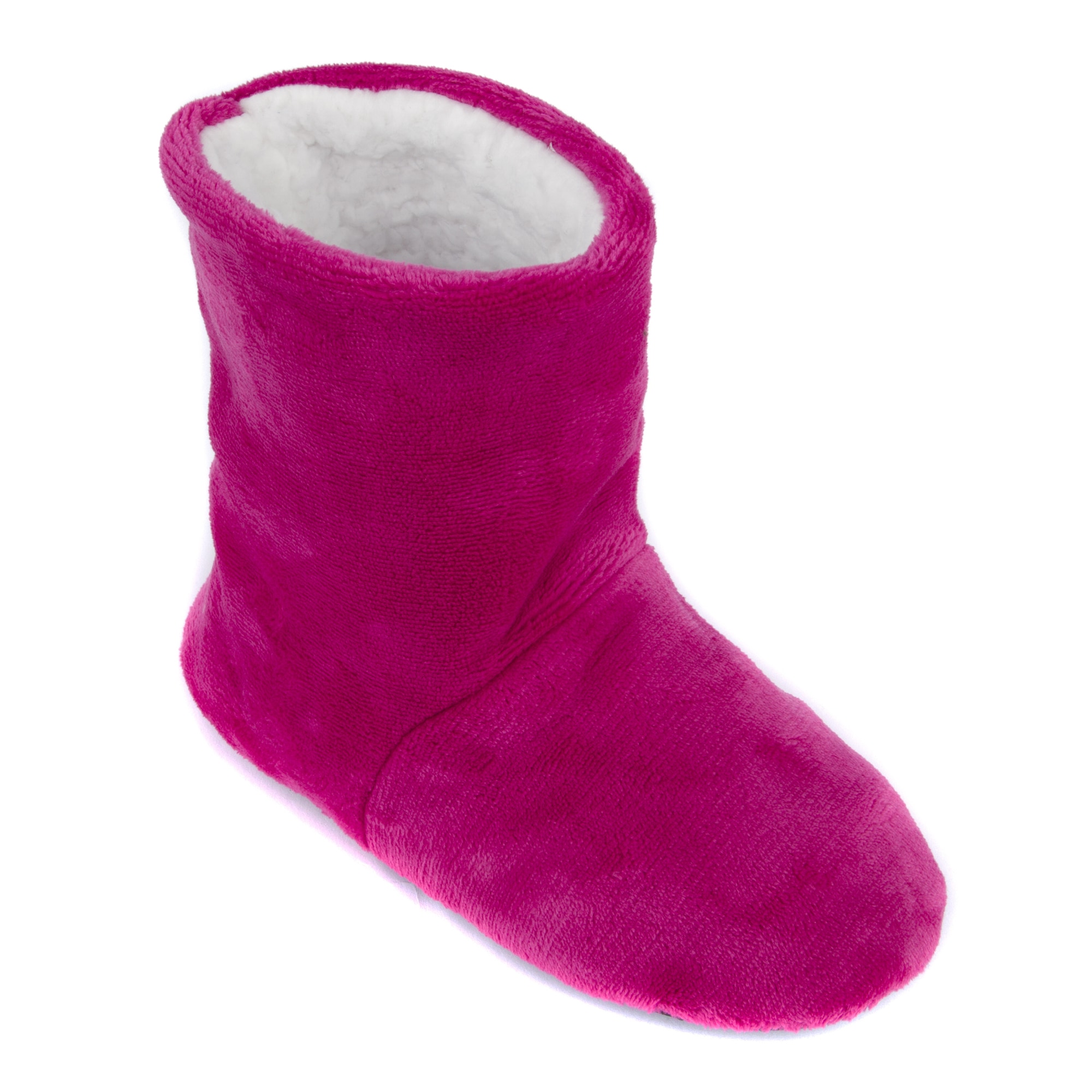 womens leather fleece lined slippers