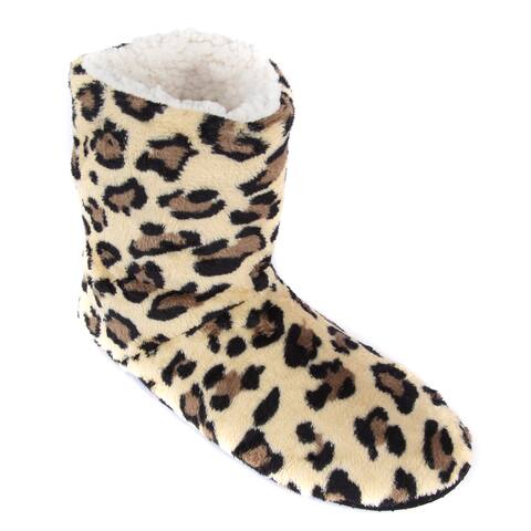 Leisureland Women's Leopard Slippers