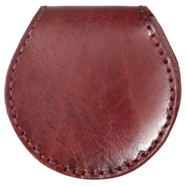 Shop Diophy Leather Small Round Shape Coin Pouch Wallet - On Sale - Free Shipping On Orders Over ...