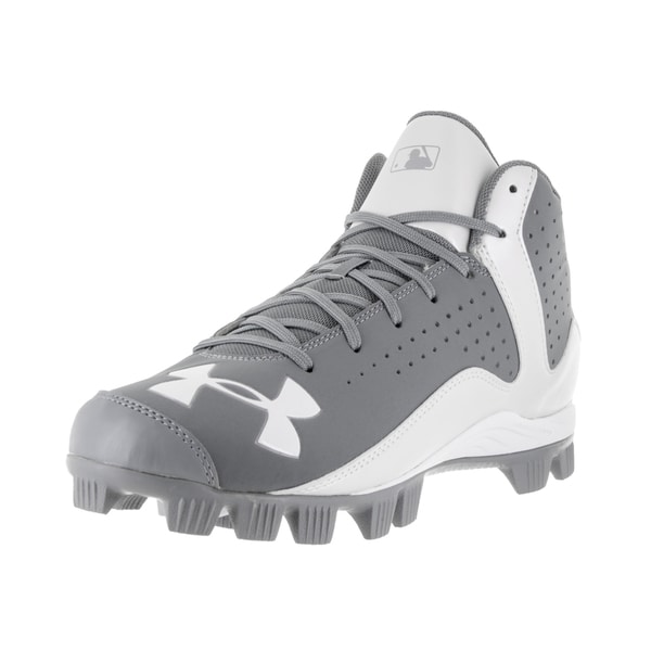 grey under armour cleats