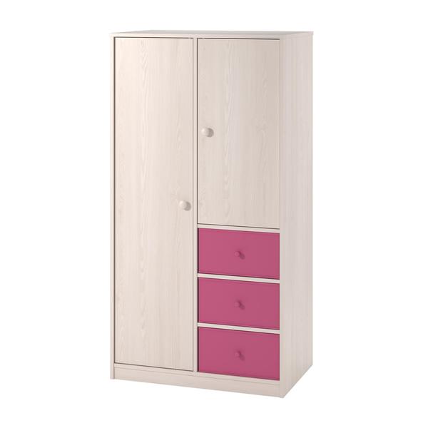 Ameriwood Home Legate Armoire With 3 Pink Fabric Bins By Ameriwood Home Legate Armoire With 3 Pink Fabric Bins By Cosco
