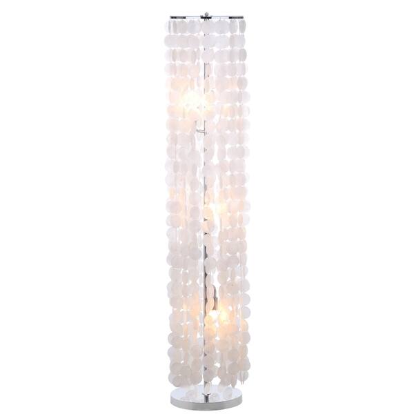 Safavieh Lighting 60 Inch Illumina 3 Light Capiz Floor Lamp Safavieh Lighting 60 Inch Illumina 3 Light Capiz Floor Lamp