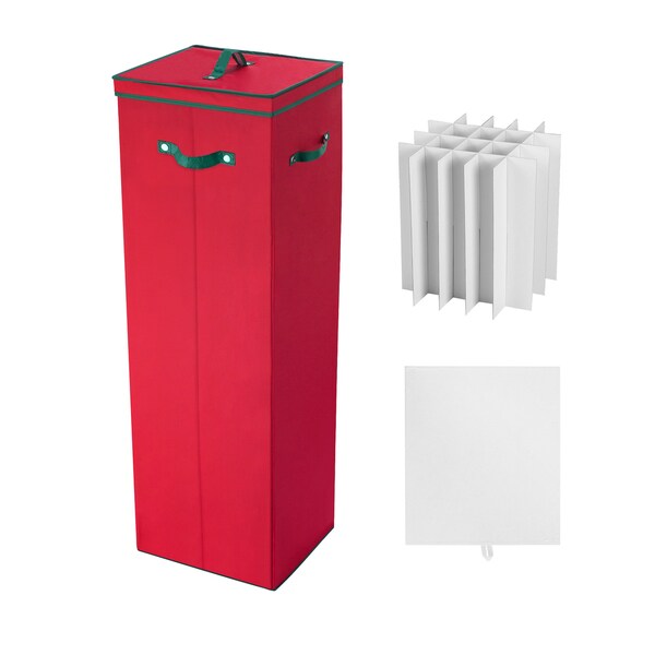 tall storage box with lid