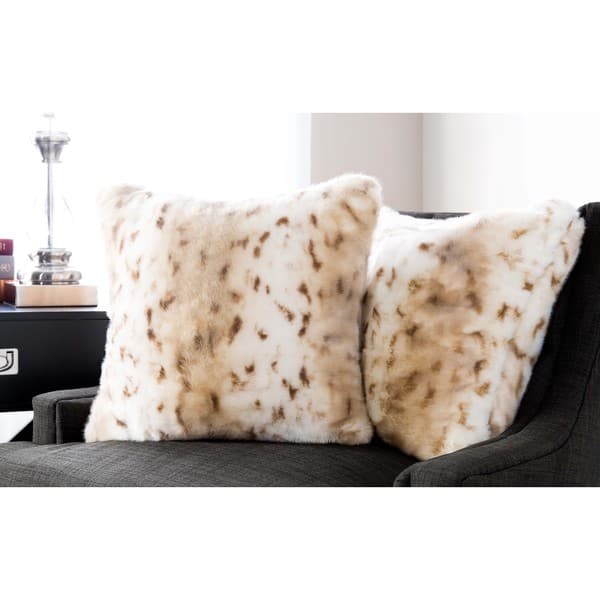 Shop Baltic Linen Luxury Quality Animal Print Faux Fur And Down
