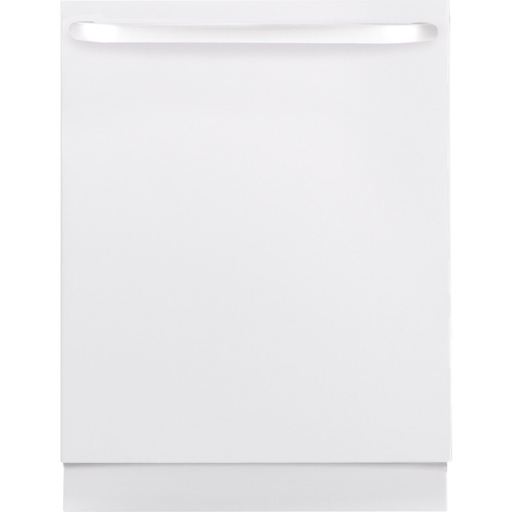 GE  Built In Dishwasher With Hidden Controls (White)