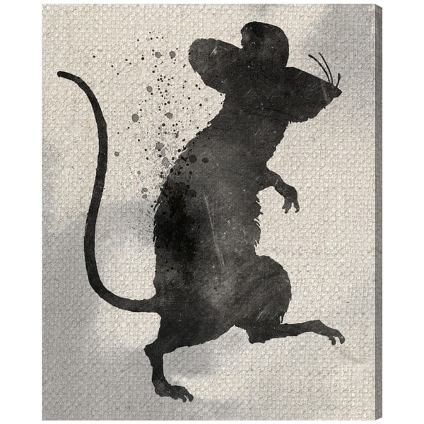 Rat King, Stretched Canvas