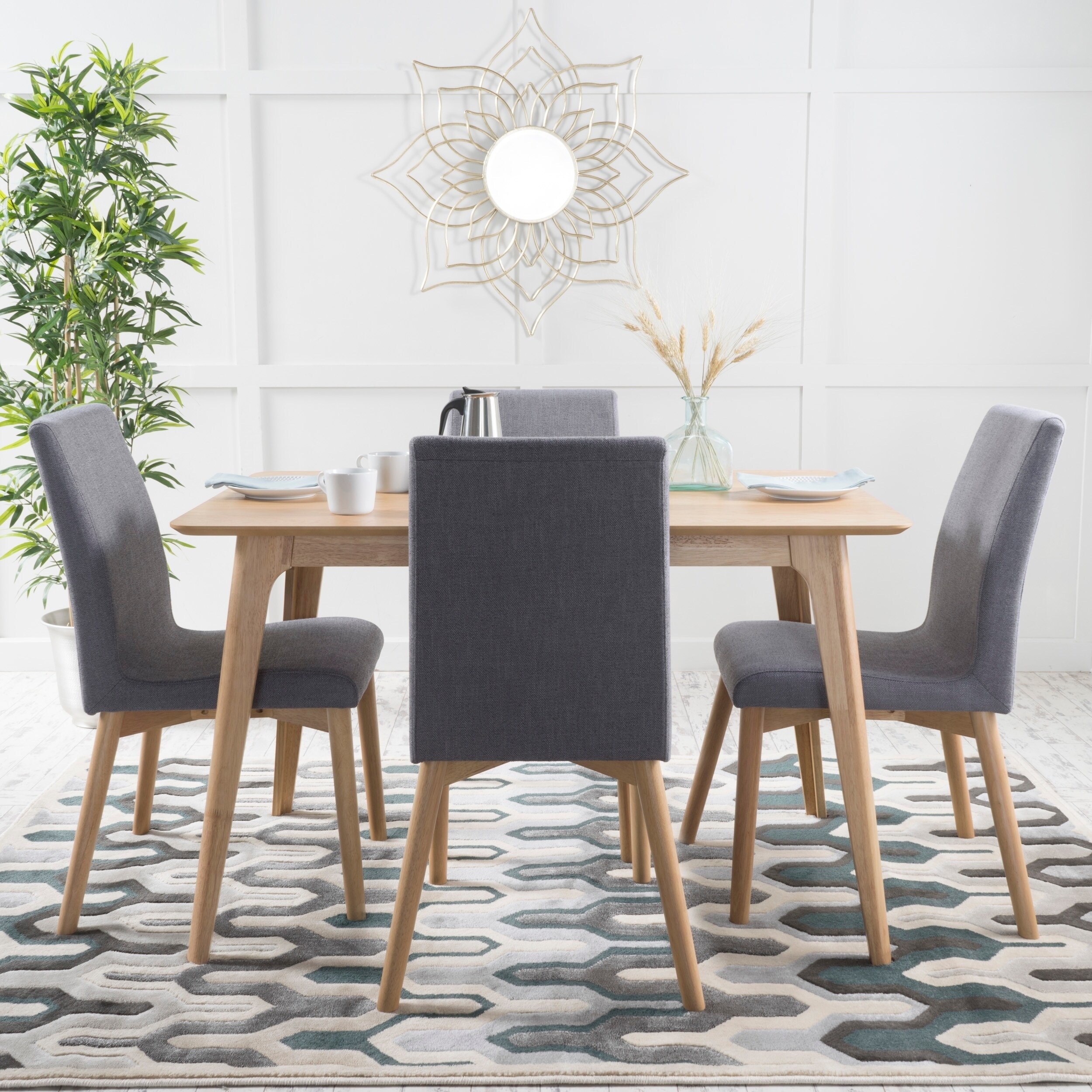 langley street tunis 5 piece dining set