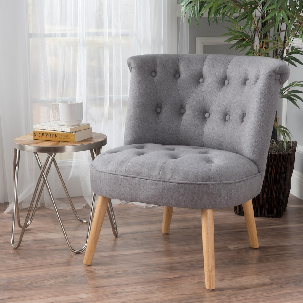 Christopher Knight Home Cicely Tufted Fabric Accent Chair