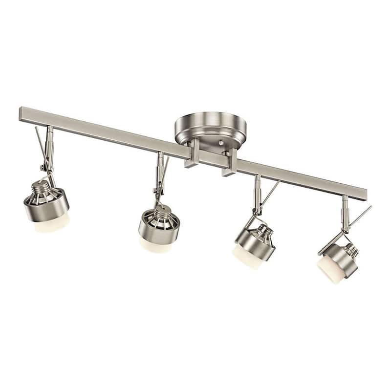 Kichler Lighting Contemporary 4-light Brushed Nickel LED Rail Light