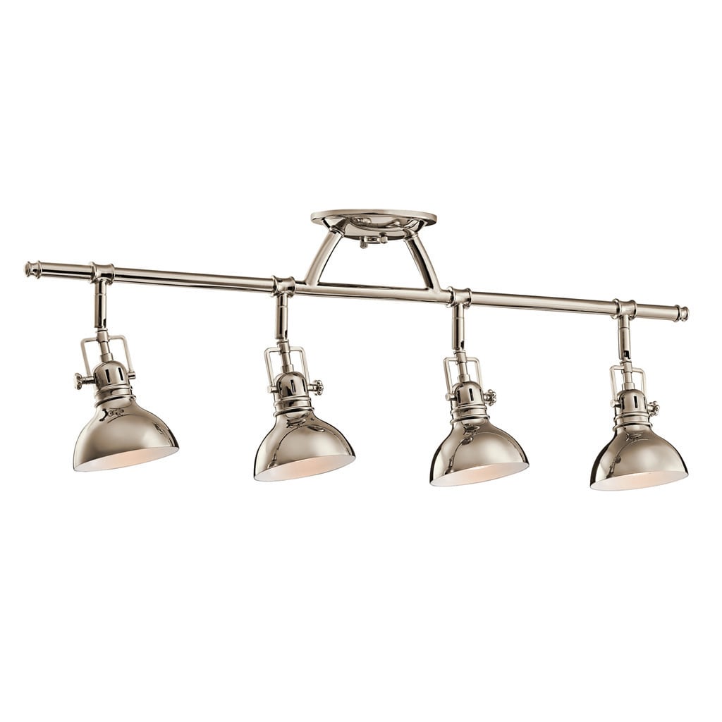 Kichler Lighting Hatteras Bay Collection 4 Light Polished Nickel Halogen Rail Kichler Lighting Hatteras Bay Collection 4 Light Polished Nickel Halogen Rail