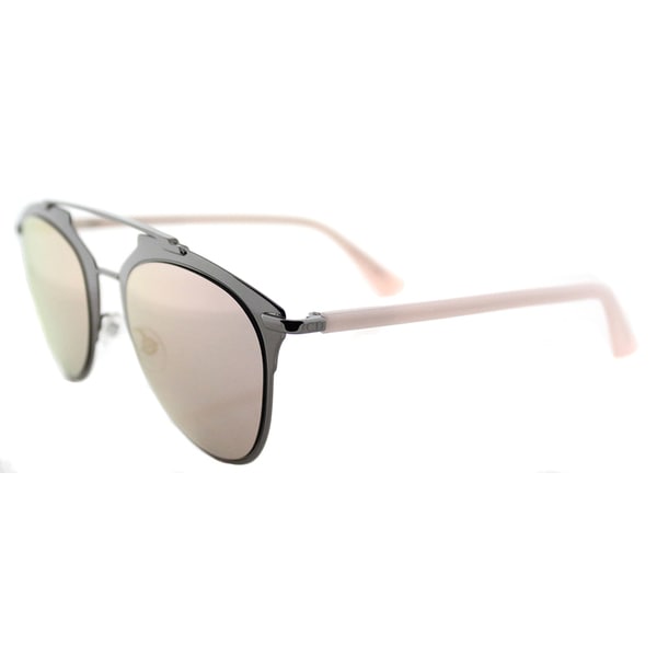 dior reflected sunglasses rose gold