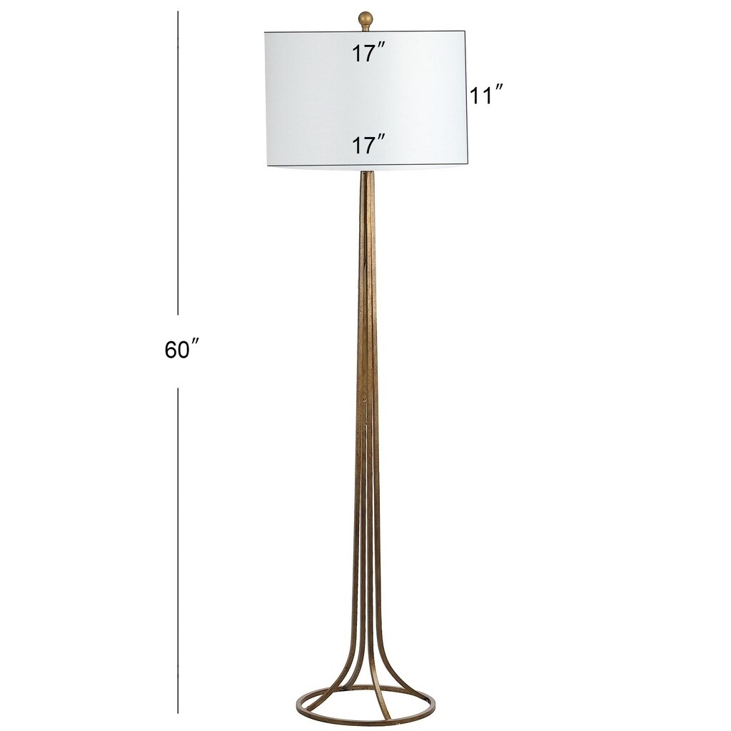 Shop Safavieh Lighting 60 Inch Draven Antique Bronze Metal Floor