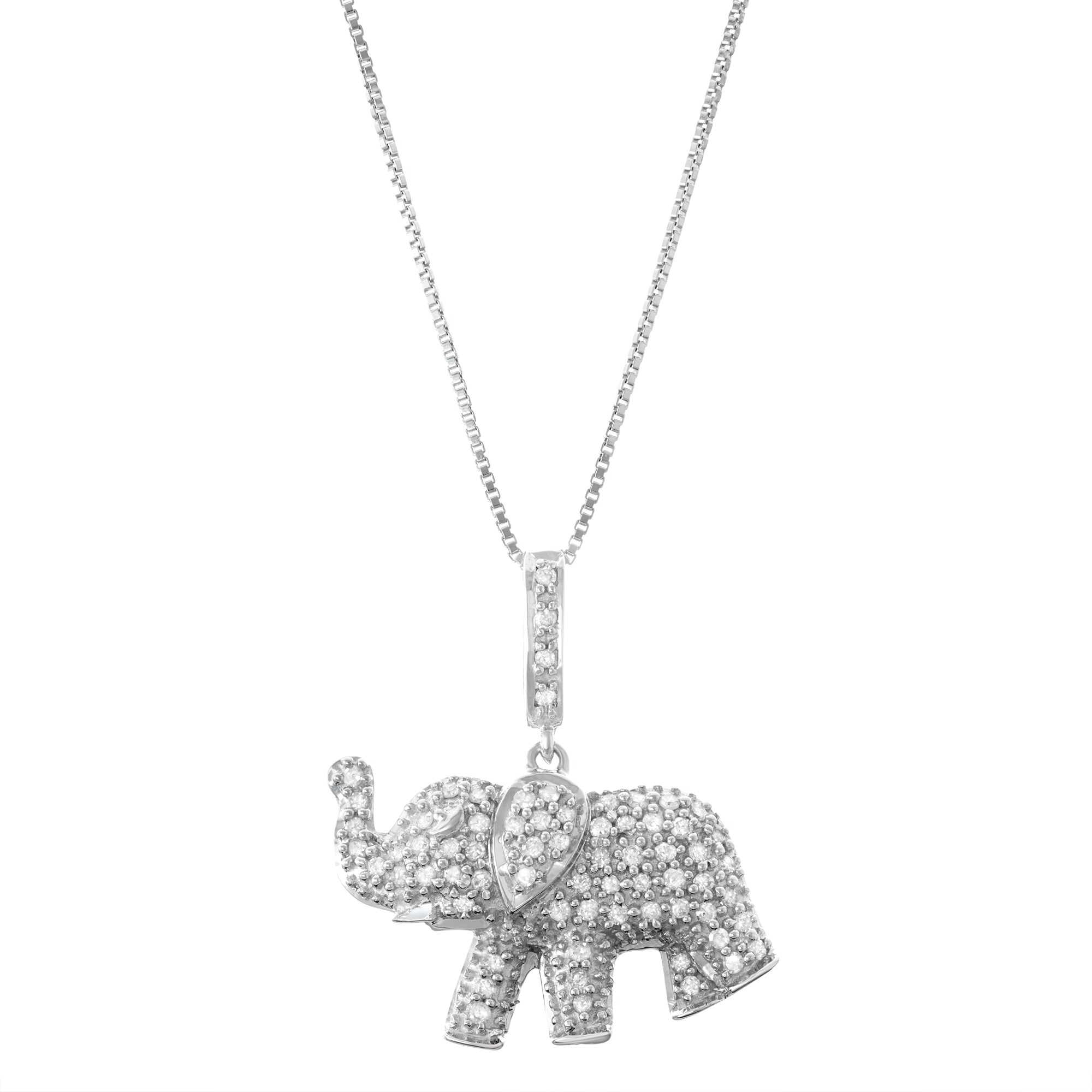 diamond elephant jewelry