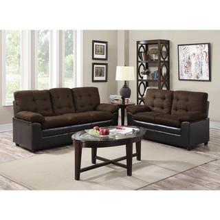 Top Product Reviews For Two Tone Microfiber Sofa And Loveseat Set Two Tone Microfiber Sofa And Loveseat Set