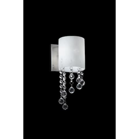 Avery Home Lighting 1 Light Wall Sconce Silver Finish