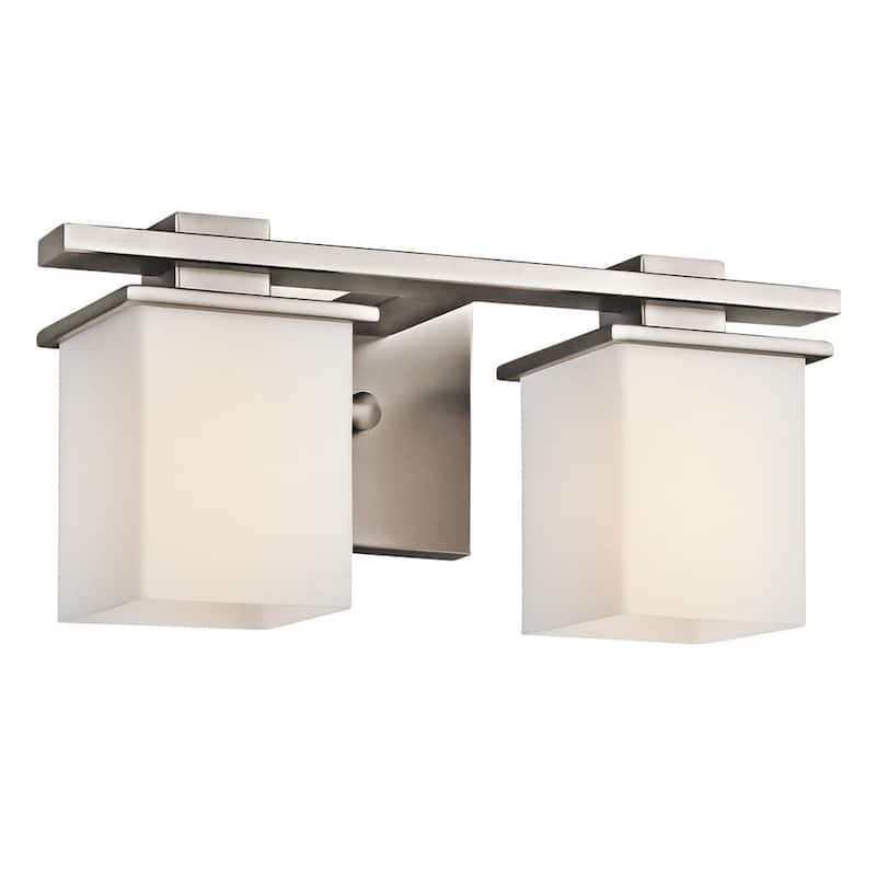 Kichler Lighting Tully Collection 2-light Antique Pewter Bath/Vanity Light