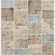 preview thumbnail 42 of 62, Hand-knotted Color Patchwork Black Wool Rug