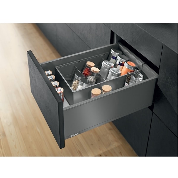 Blum Legrabox Orion Gray C 21 5 8 inch Standard Drawer Kit