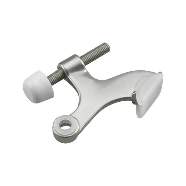 Shop Rok Hardware Brushed Nickel Heavy Duty Hinge Pin Door Stop