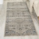 preview thumbnail 22 of 25, Malta Vintage Oriental Bordered Medallion Area Rug 2' 2" x 7' 7" - Ivory/Blue - Runner