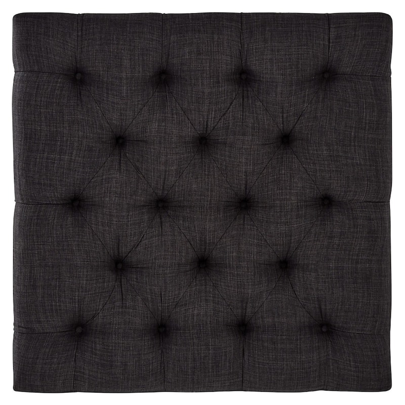 Lennon Baluster Storage Tufted Ottoman Table by iNSPIRE Q Artisan