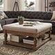 preview thumbnail 24 of 36, iNSPIRE Q Artisan Lennon Baluster Storage Tufted Ottoman Table