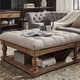 preview thumbnail 19 of 36, iNSPIRE Q Artisan Lennon Baluster Storage Tufted Ottoman Table