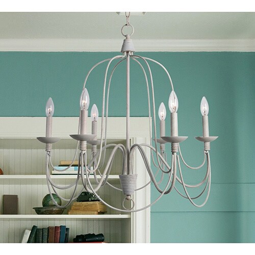 Copper Grove Fraleigh Basket 6-light Chandelier (Basket 6 Light Chandelier) - Chandeliers For Bedrooms by Overstock.com