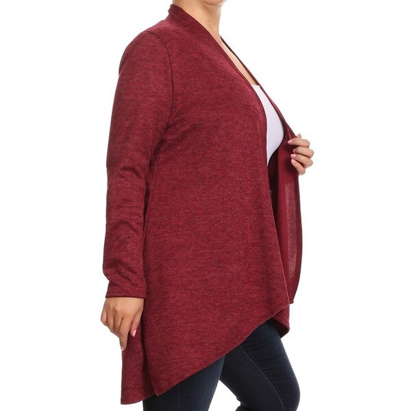 polyester spandex cardigan