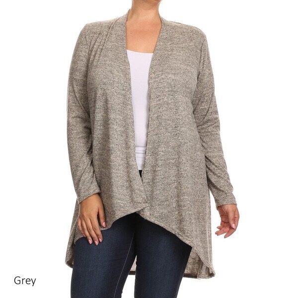 polyester spandex cardigan