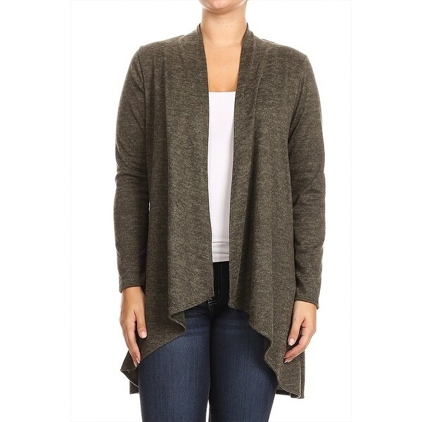 polyester spandex cardigan