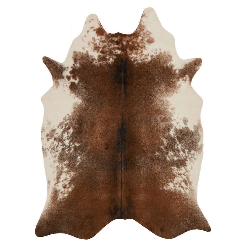 Carbon Loft van Leeuwenhoek Faux Cowhide Area Rug