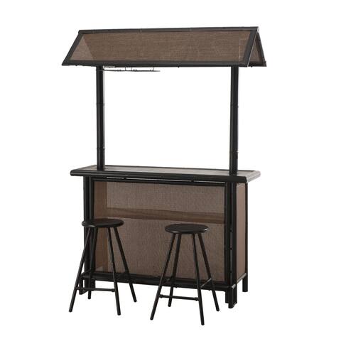 Sunjoy Fiji 3-Piece Patio Bar Set