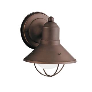 Kichler Lighting Seaside Collection 1-light Olde Bronze Outdoor Wall Sconce