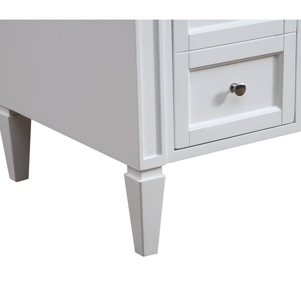 32 Madison Single Bathroom Vanity Set In White Overstock 13449544