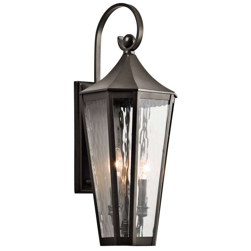 Kichler Lighting Rochdale Collection 2-light Olde Bronze Outdoor Wall Lantern