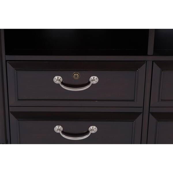 Shop Liberty Chocolate And Cherry Two Drawer Lateral File Free