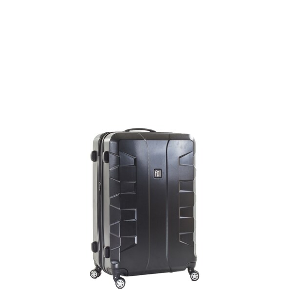 black hard case carry on