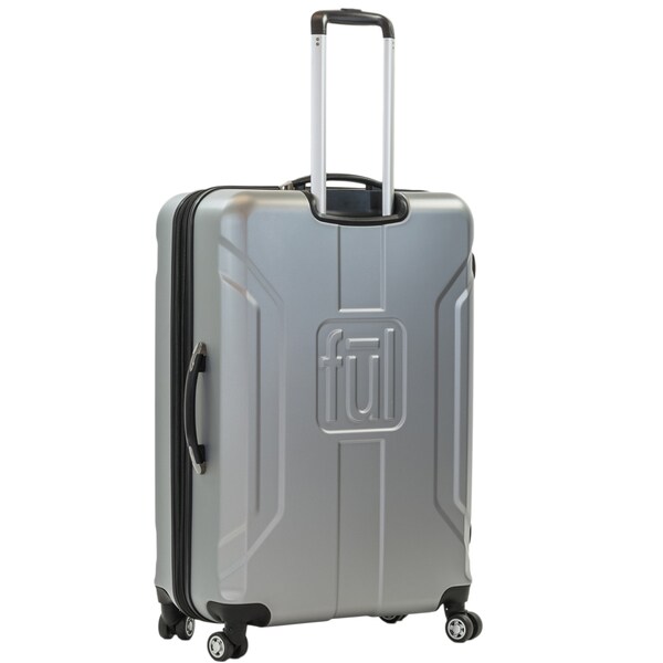 silver hard case luggage