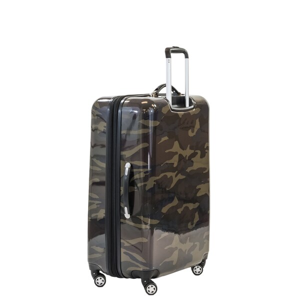 camo luggage bag