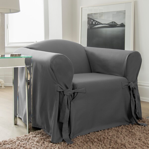 Muskoka Grey Chair Slipcover. Opens flyout.