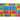 KC Cubs Playtime Collection ABC Alphabet, Numbers, and Shapes Multicolor Polypropylene Educational Area Rug